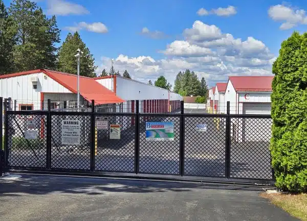 Gate Access to the bay street storage facility